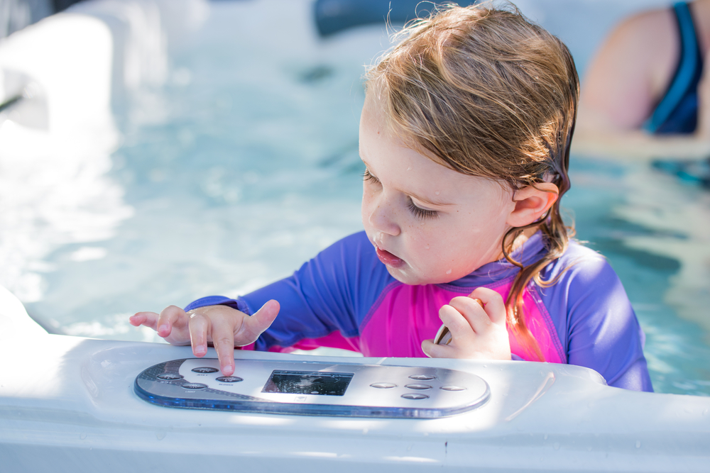 Children Use Hot Tubs