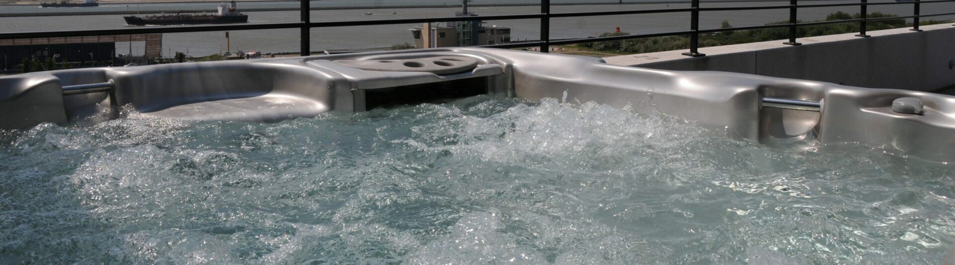 hard water in the hot tub