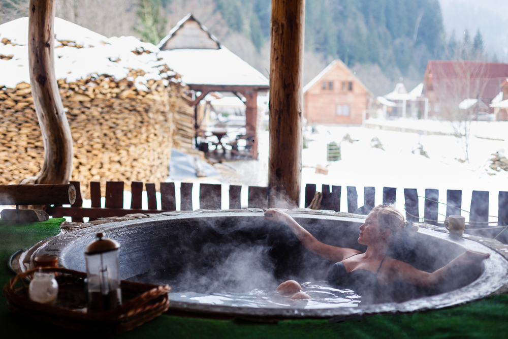 Spa and benefits in winter