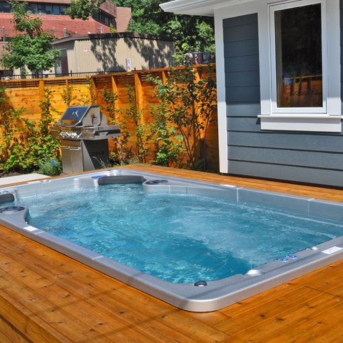 Hydropool swim spas offer the easiest care and maintenance.